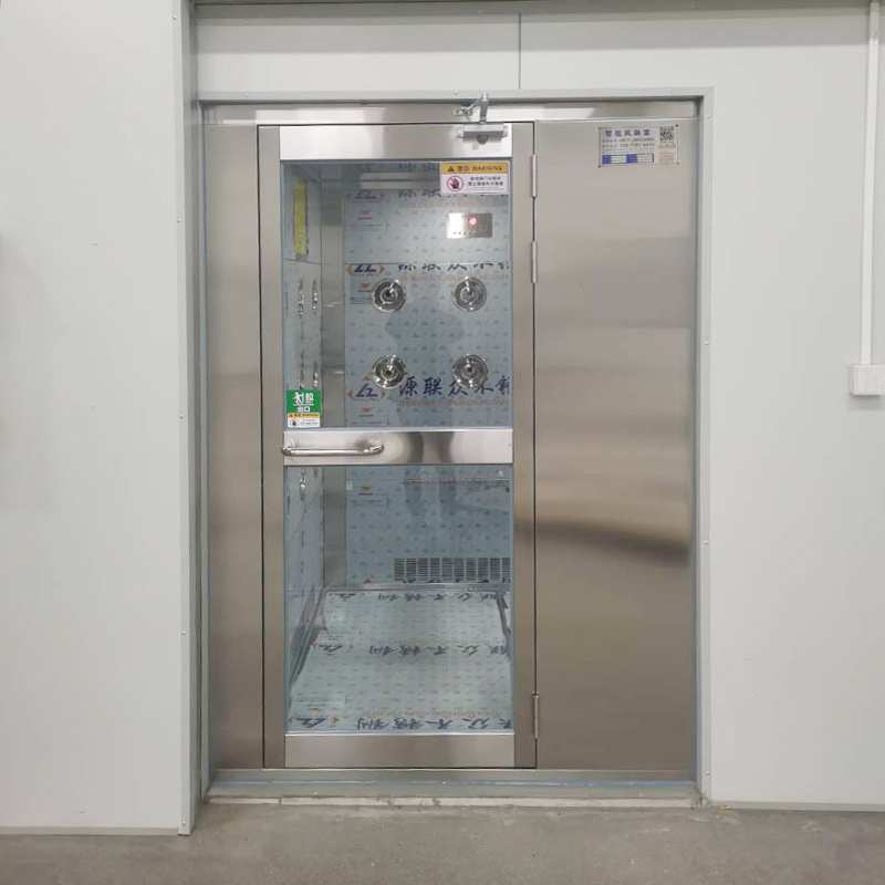 L型轉(zhuǎn)角風(fēng)淋室